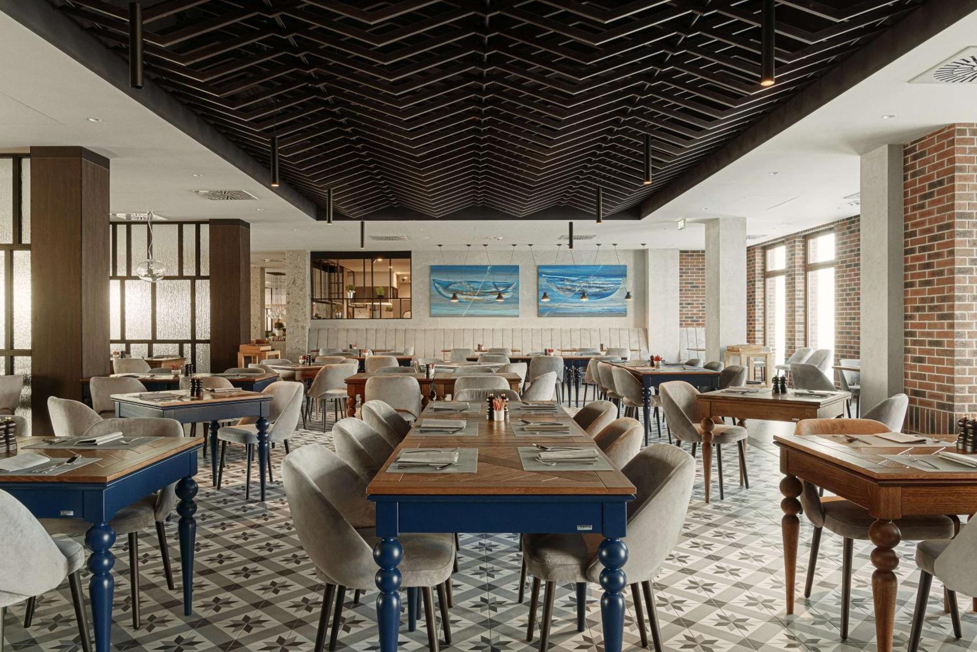 Radisson Blu Resort & Conference Center, Ostroda Mazury Buitenkant foto Restaurant interior